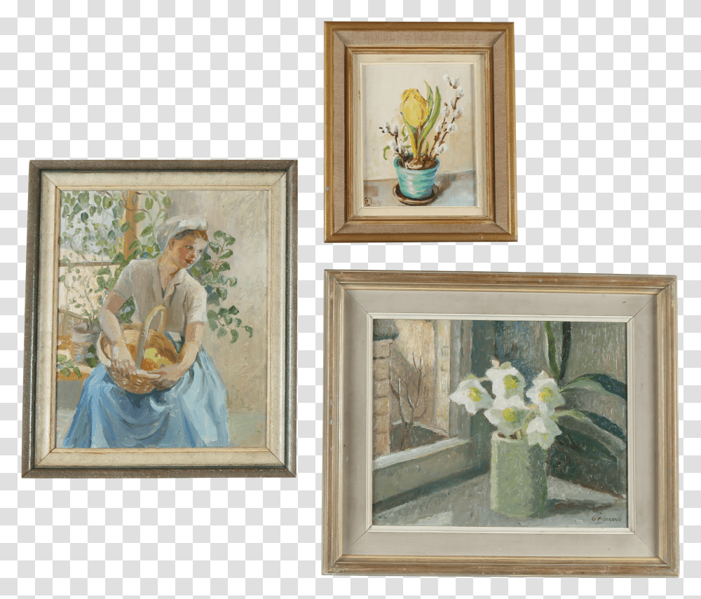 Clip Art Set Of 3 Wall Art Picture Frame Transparent Png