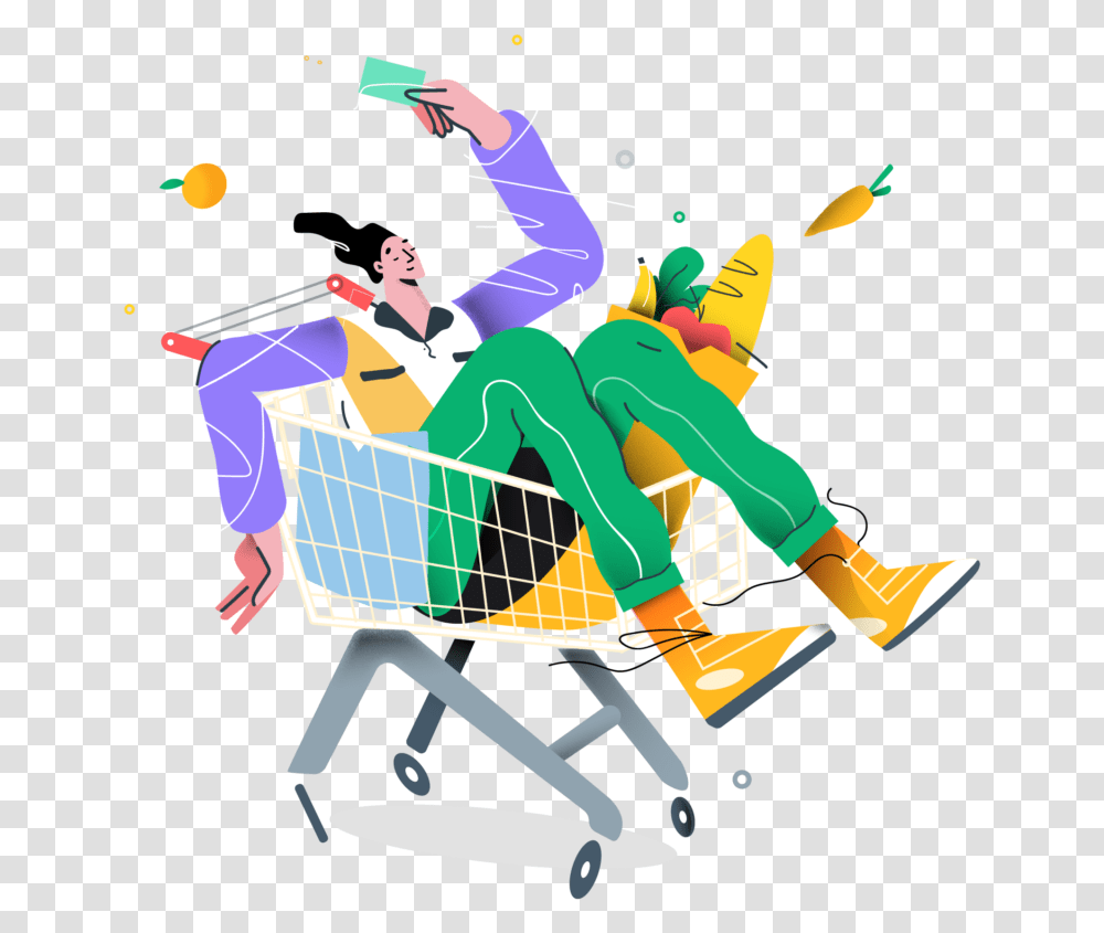 Clip Art, Shopping Cart, Person, Human Transparent Png