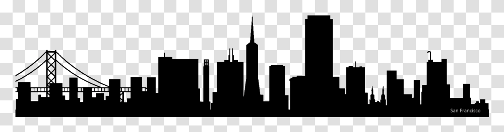 Clip Art Silhouette For San Francisco Skyline, Call Of Duty Transparent Png