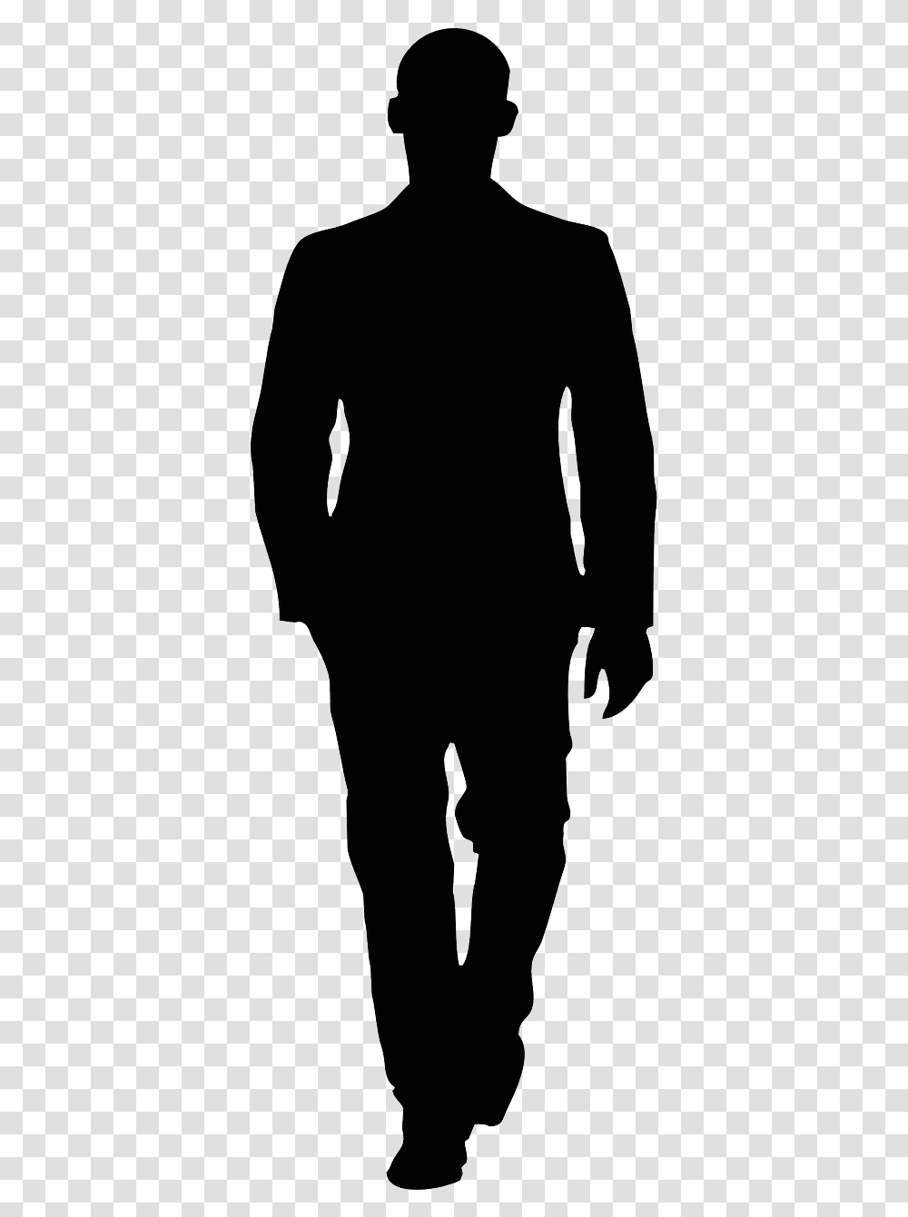 Clip Art Silhouette Image Walking Vector Graphics Person Walking Forward Silhouette, Leisure Activities, Back, People Transparent Png