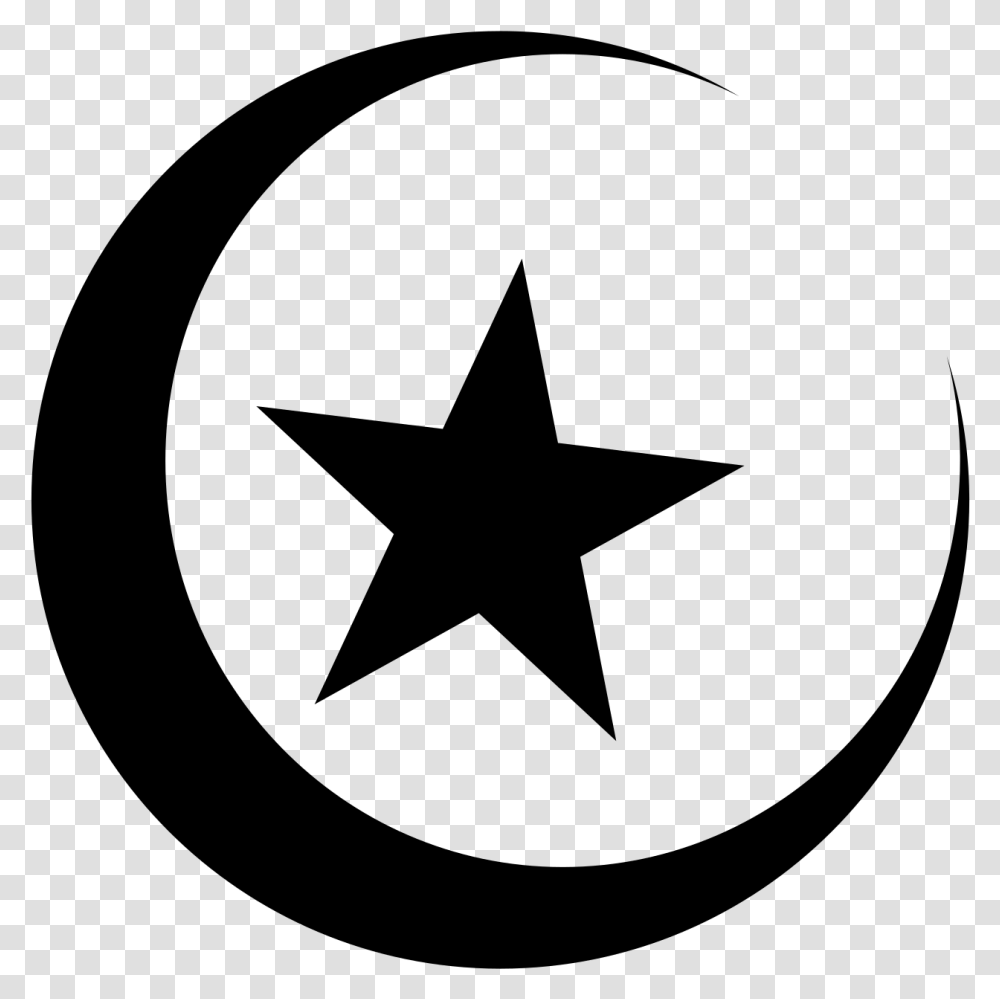 Символ мусульман полумесяц со звездой