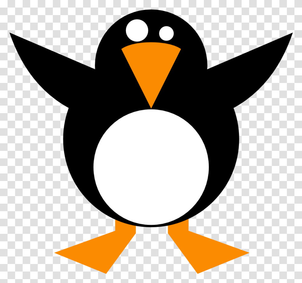 Clip Art Simple Penguin Linux Scallywag March Clipart Simple Clipart, Lamp, Electronics, Webcam Transparent Png