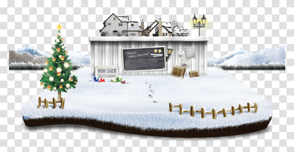 Clip Art Snow Template Winter Scene Christmas Day, Nature, Outdoors, Shelter, Rural Transparent Png