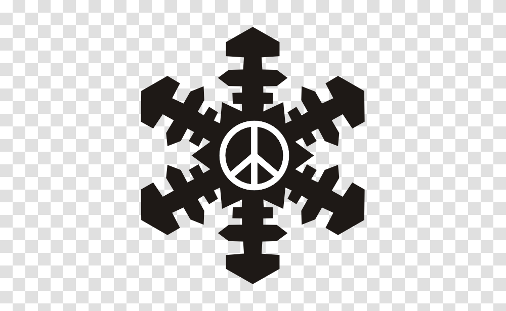 Clip Art Snowflake Christmas Xmas Holiday Peace, Cross, Machine, Stencil Transparent Png