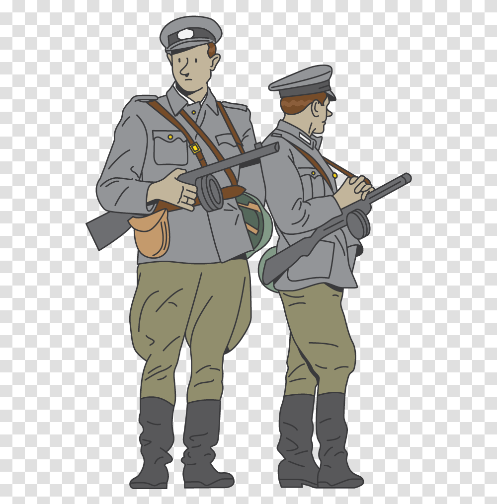 Clip Art Soldiers From World War World War 2 Soldier Vector, Military, Military Uniform, Person, Helmet Transparent Png