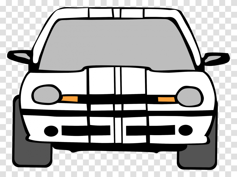 Clip Art Space Car Black White Line Art, Bumper, Vehicle, Transportation, Lawn Mower Transparent Png