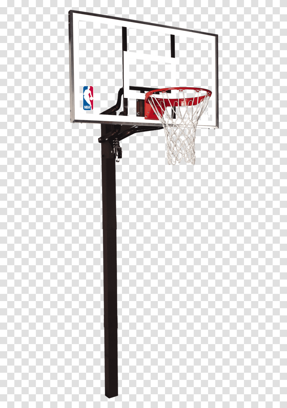 Clip Art Spalding Glass In Ground Nba In Ground Basketball Hoops, Architecture, Building, Pillar, Column Transparent Png