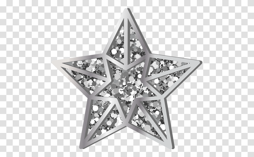 Clip Art Star Icon Silver, Star Symbol, Rug, Hair Slide, Diamond Transparent Png