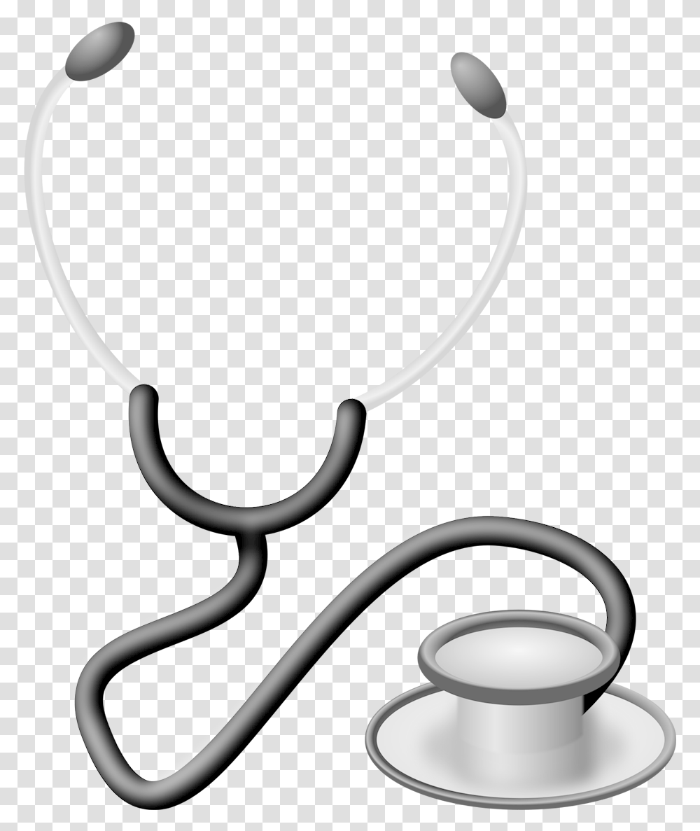 Clip Art Stethoscope Doctor, Electronics, Headphones, Headset, Pottery Transparent Png