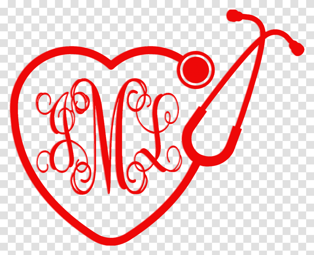 Clip Art Stethoscope Heart Image Clip Art Heartbeat Stethoscope, Text, Dynamite, Bomb, Weapon Transparent Png