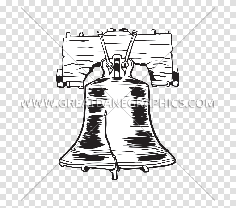 Clip Art Stock Liberty Bell Clipart Black Sketch, Musical Instrument, Chime, Windchime, Chess Transparent Png