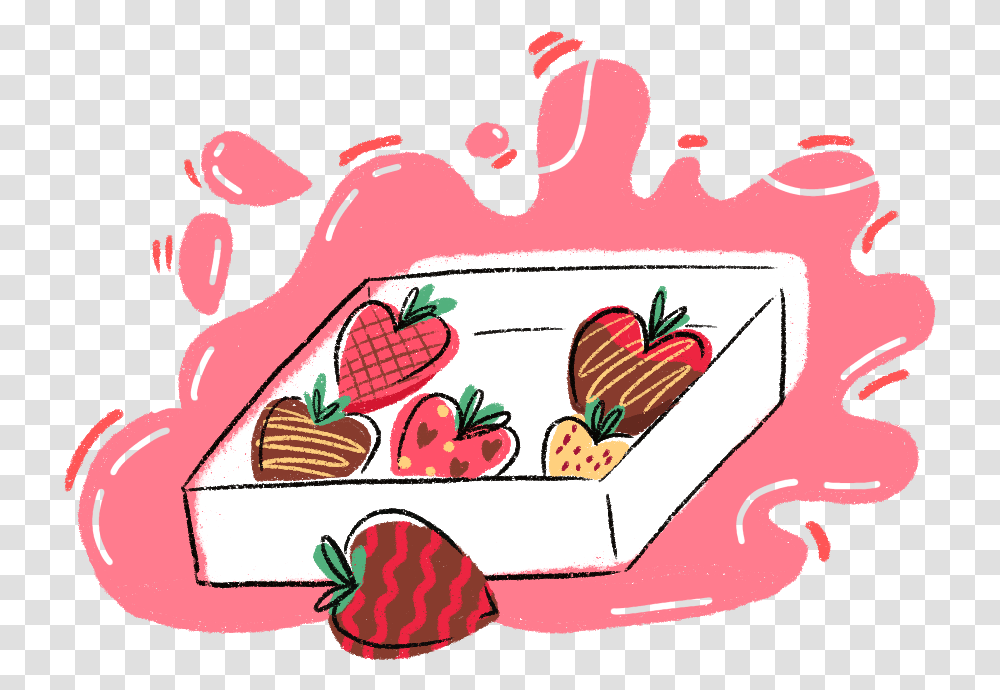 Clip Art, Strawberry, Fruit, Plant, Food Transparent Png