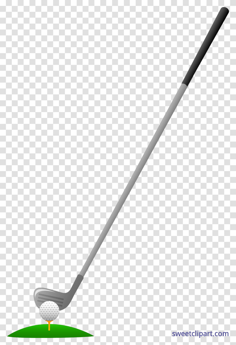 Clip Art Sweet Golf Bat And Ball, Weapon, Weaponry, Spear Transparent Png