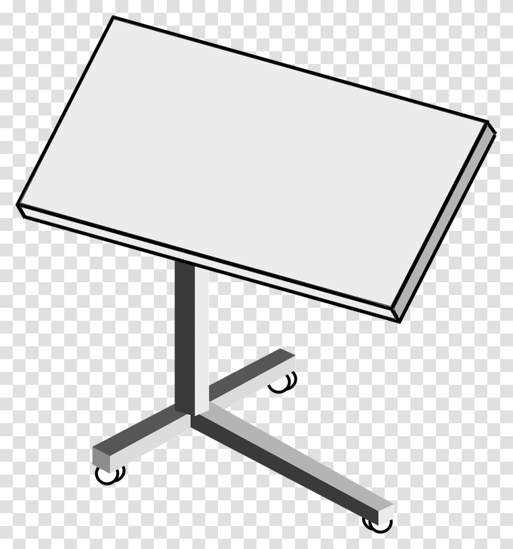 Clip Art, Tabletop, Furniture, Desk, White Board Transparent Png