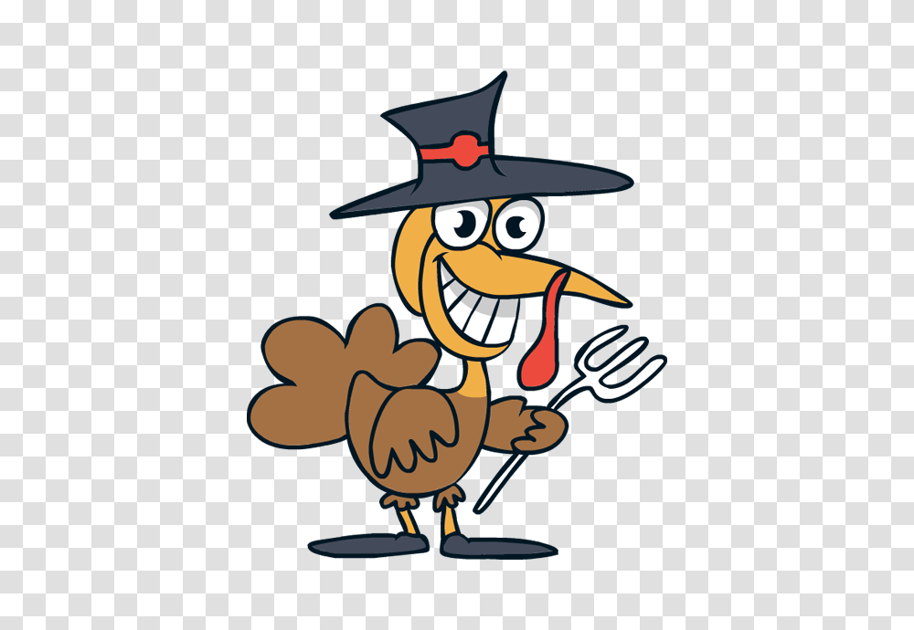 Clip Art Thanksgiving Turkey Fork Hat, Pirate, Graduation Transparent Png