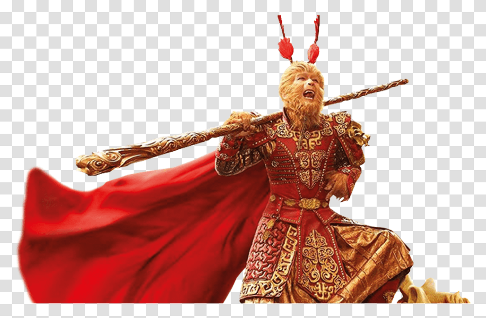 Clip Art The Official World Of Monkey King Mobile Legends, Leisure Activities, Flute, Musical Instrument, Person Transparent Png