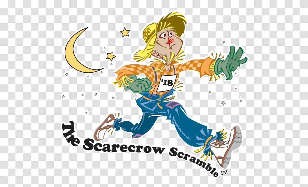 Clip Art The Scramble Is Saturday Scarecrow Scramble, Person, Human, Star Symbol Transparent Png