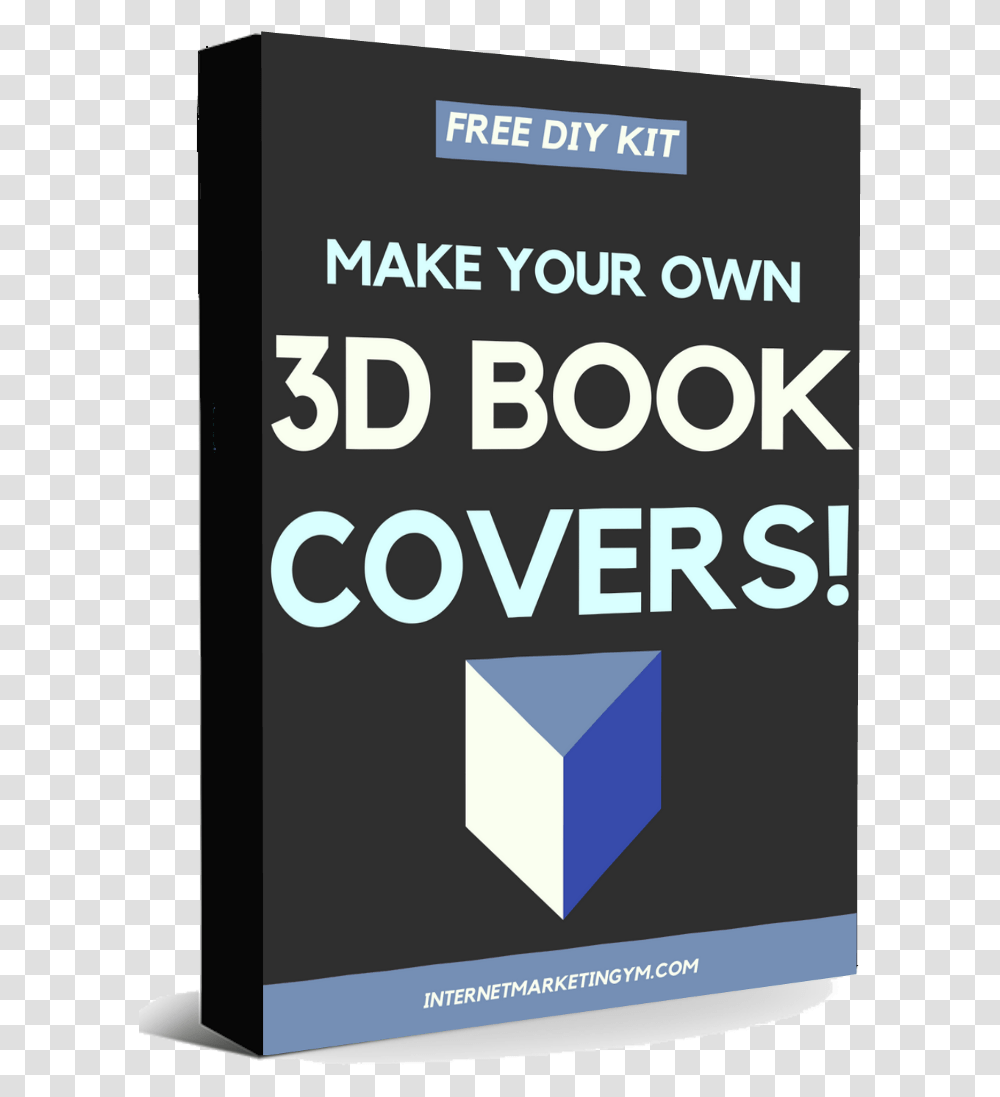 Clip Art The Ultimate Free D 3d Book Cover, Poster, Advertisement, Alphabet Transparent Png