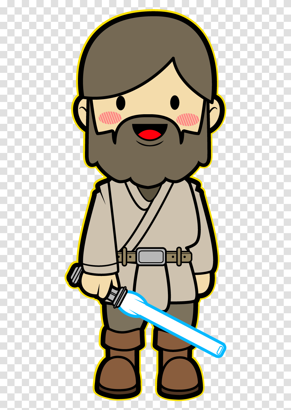 Clip Art Tiefighters Kawaii Saga Created, Label Transparent Png