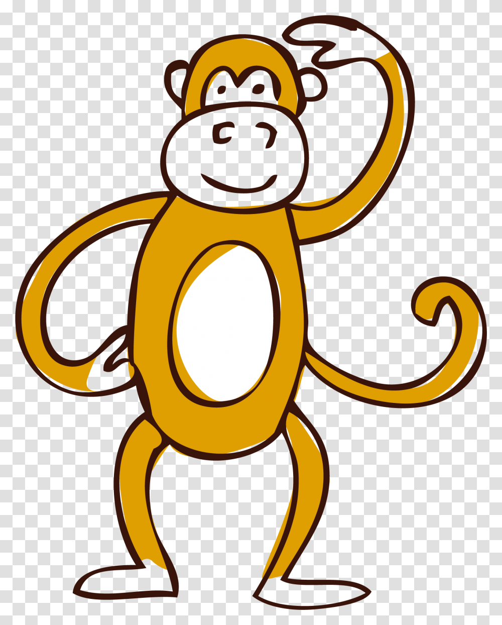 Clip Art Transprent Free Download Yellow Monkey, Animal, Penguin, Bird Transparent Png