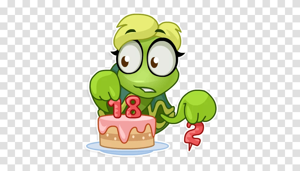 Clip Art Tree Frog Sticker Produce, Green, Birthday Cake, Dessert, Food Transparent Png