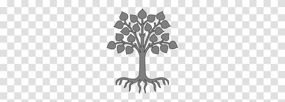 Clip Art Tree With Roots, Plant Transparent Png