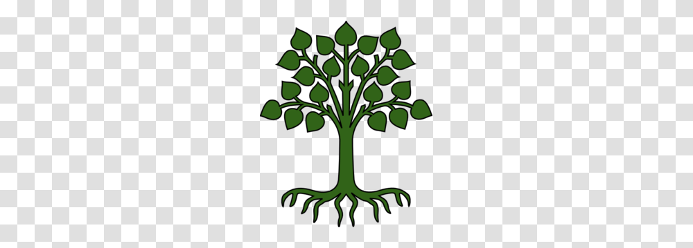 Clip Art Tree With Roots, Plant, Vegetable, Food, Produce Transparent Png