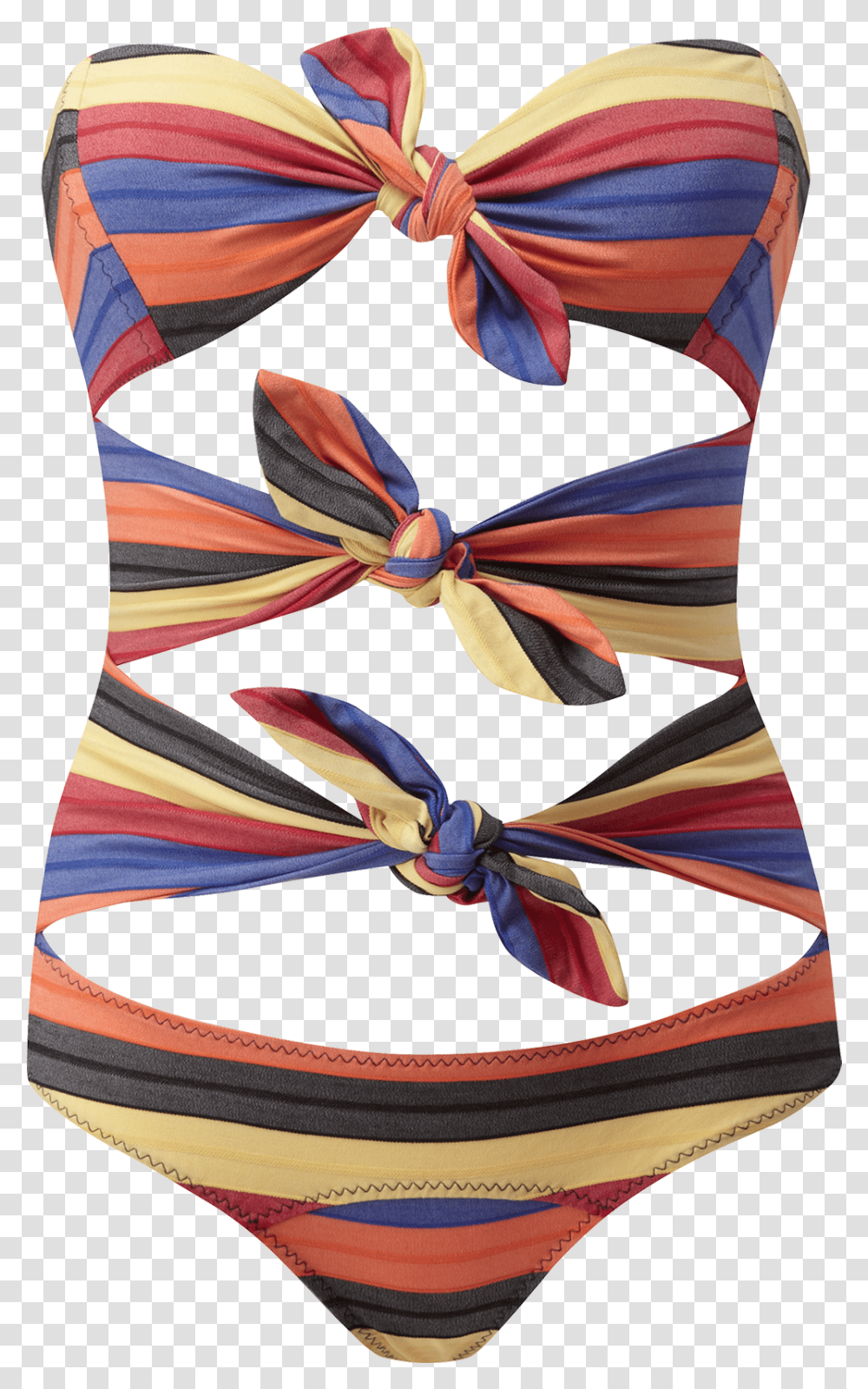 Clip Art Triple Poppy Striped Maillot, Tie, Accessories, Accessory, Floral Design Transparent Png