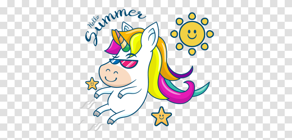 Clip Art Unicorn Portable Network Graphics Rhinoceros Unicorn Summer, Star Symbol, Diwali, Leisure Activities Transparent Png