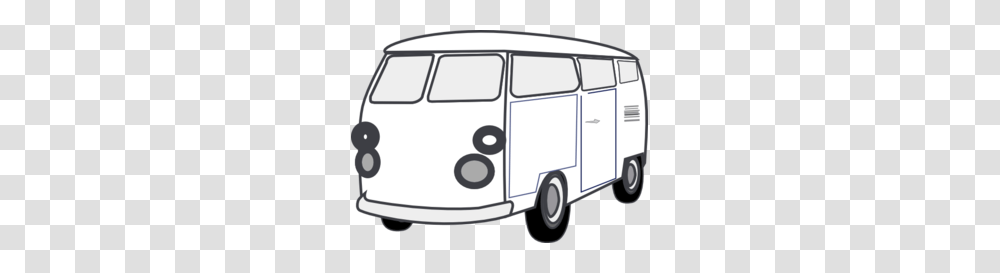 Clip Art Van, Vehicle, Transportation, Caravan, Minibus Transparent Png
