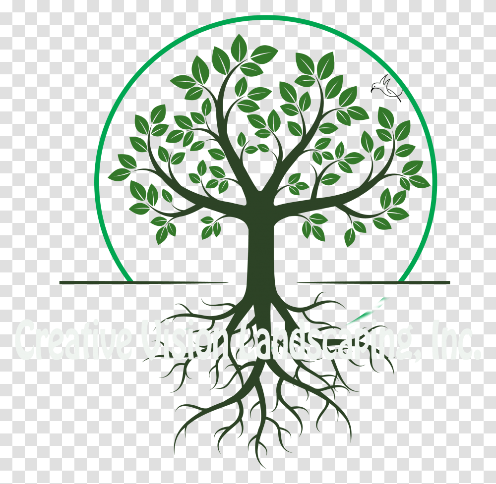 Clip Art Vector Graphics Stock Illustration Creative Tree Analogy For Business, Plant, Root, Green, Symbol Transparent Png