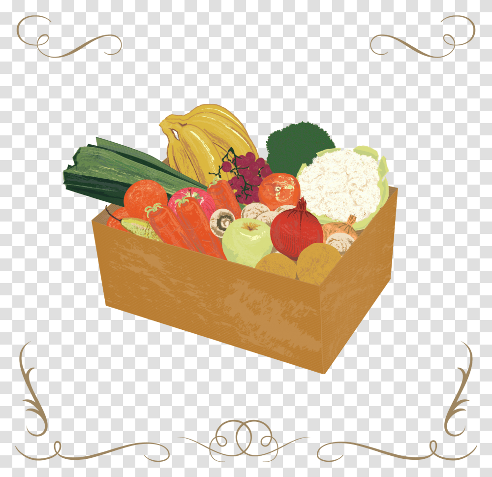 Clip Art Vegetable Boxes, Plant, Food, Sweets, Confectionery Transparent Png