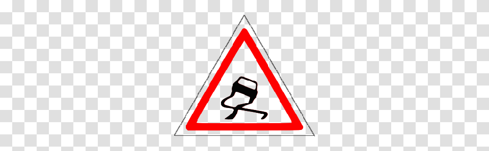 Clip Art Vehicle Of Driving On Icy Roads Clipart Clipart Zcakkue, Sign, Triangle, Road Sign Transparent Png