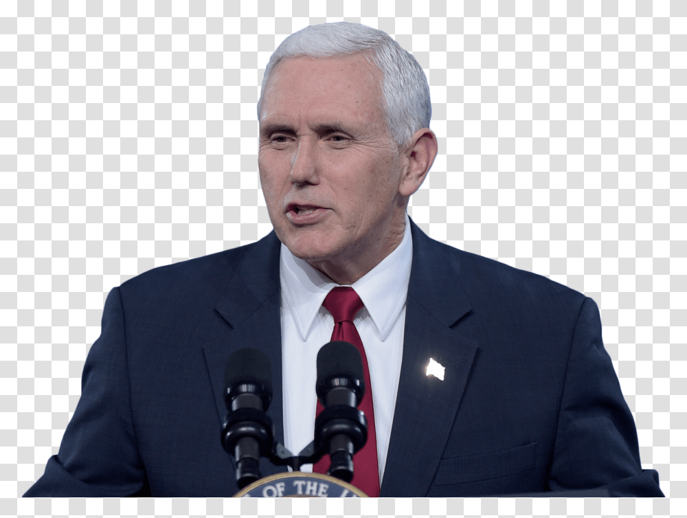 Clip Art Vice President Visits Louisiana Mike Pence, Suit, Overcoat, Apparel Transparent Png