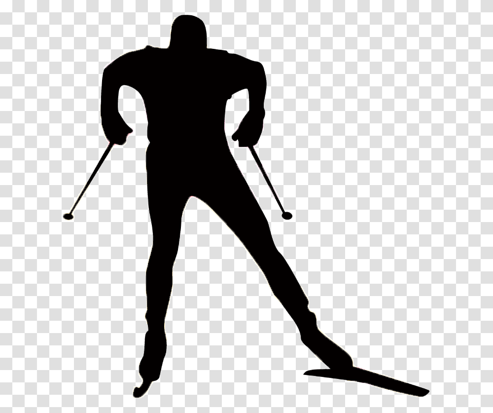 Clip Art Vintage Skiing Clipart Intended For Ski Clipart, Ninja, Person, Leisure Activities, Silhouette Transparent Png