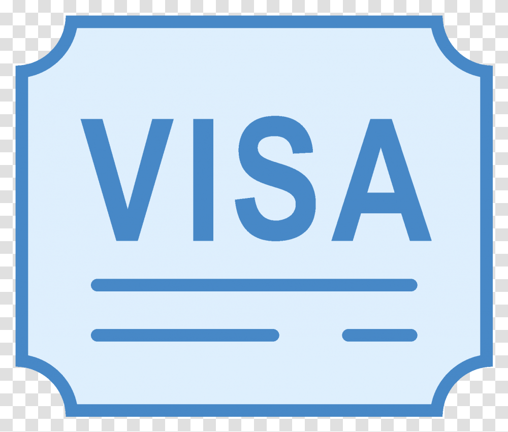Clip Art Visa De Icono Descarga Signage, Number, Vehicle Transparent Png
