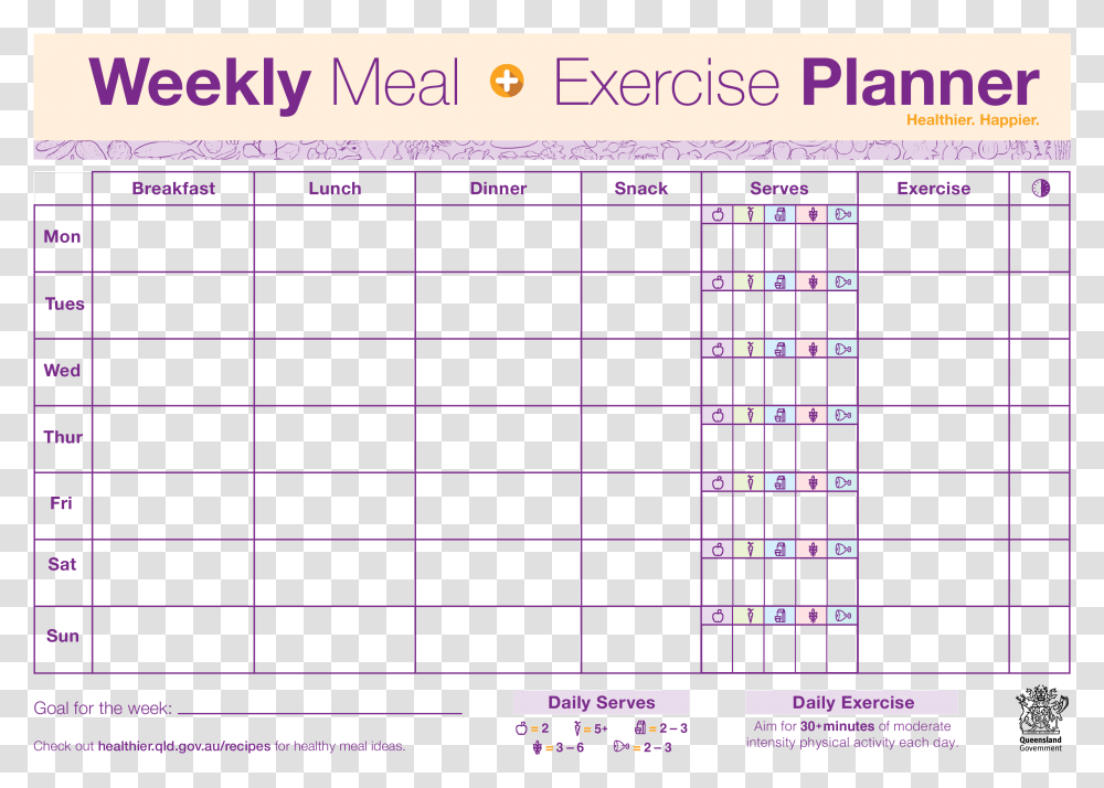 Clip Art Weekly Exercise Templates At Weekly Food And Exercise Planner Template, Plot, Word, Scoreboard Transparent Png