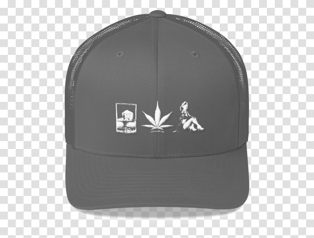 Clip Art Whiskey Weed Women Steve Baseball Cap, Apparel, Hat, Person Transparent Png