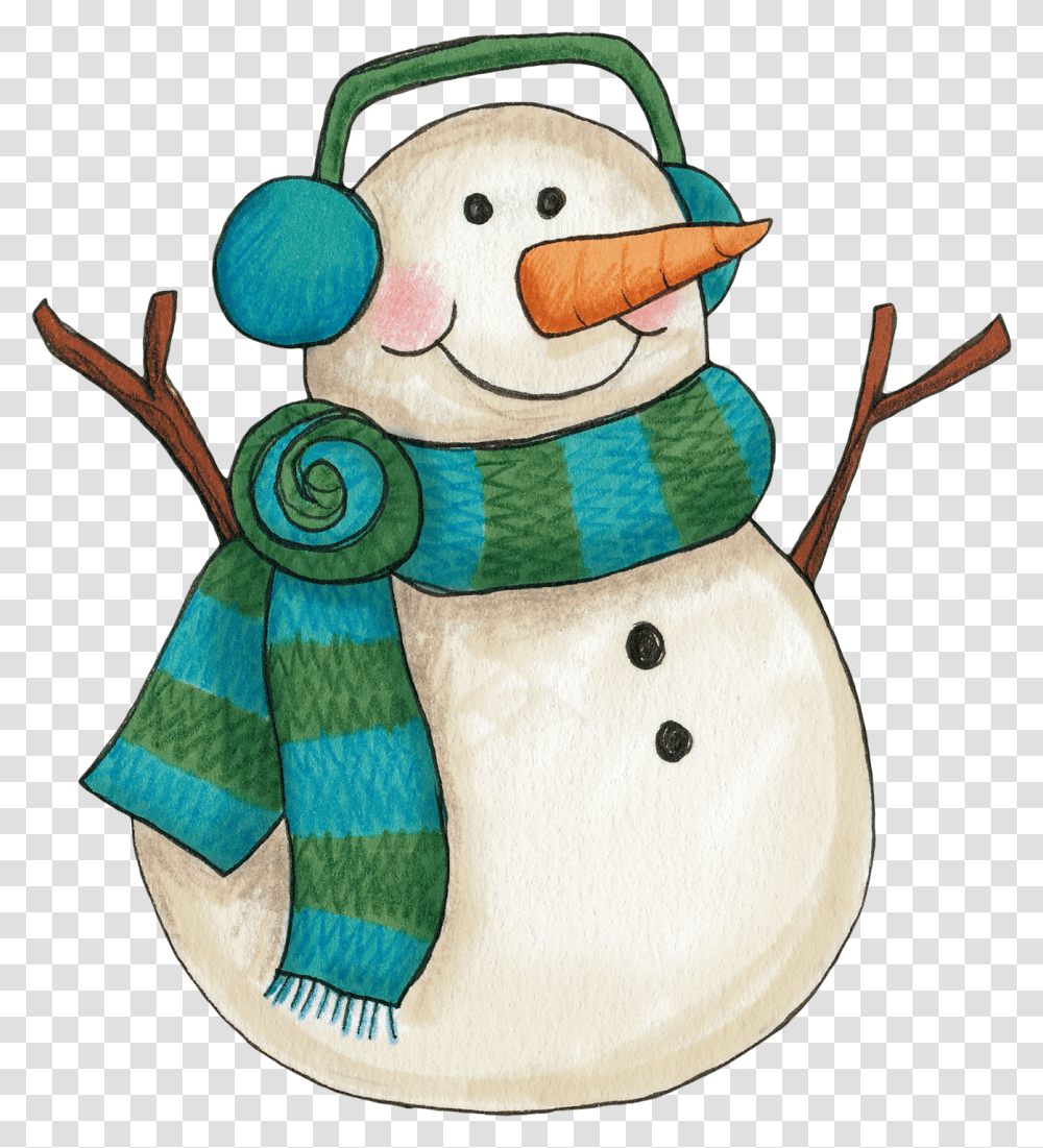 Clip Art Winter Snowman, Outdoors, Nature, Plush, Toy Transparent Png
