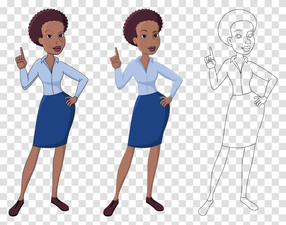 Clip Art Woman, Person, Female, Sleeve Transparent Png