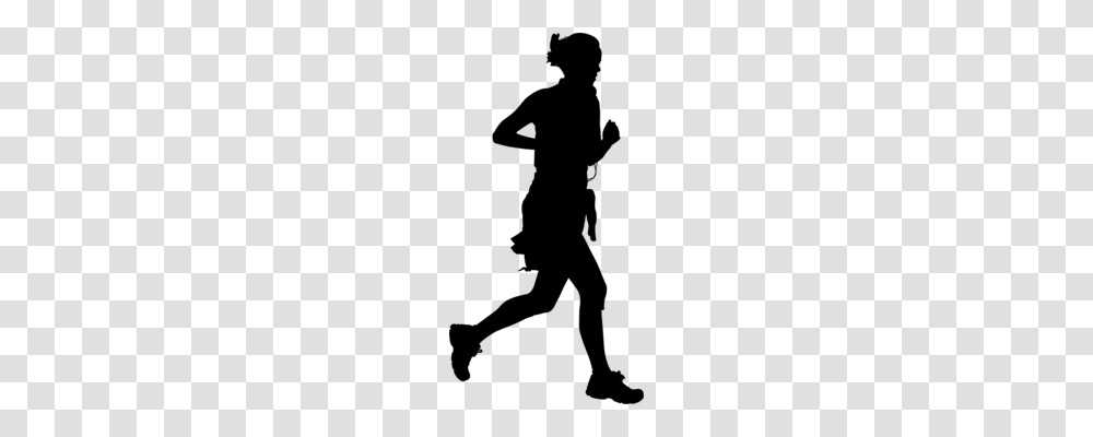 Clip Art Women Woman Running Jogging, Gray, World Of Warcraft Transparent Png