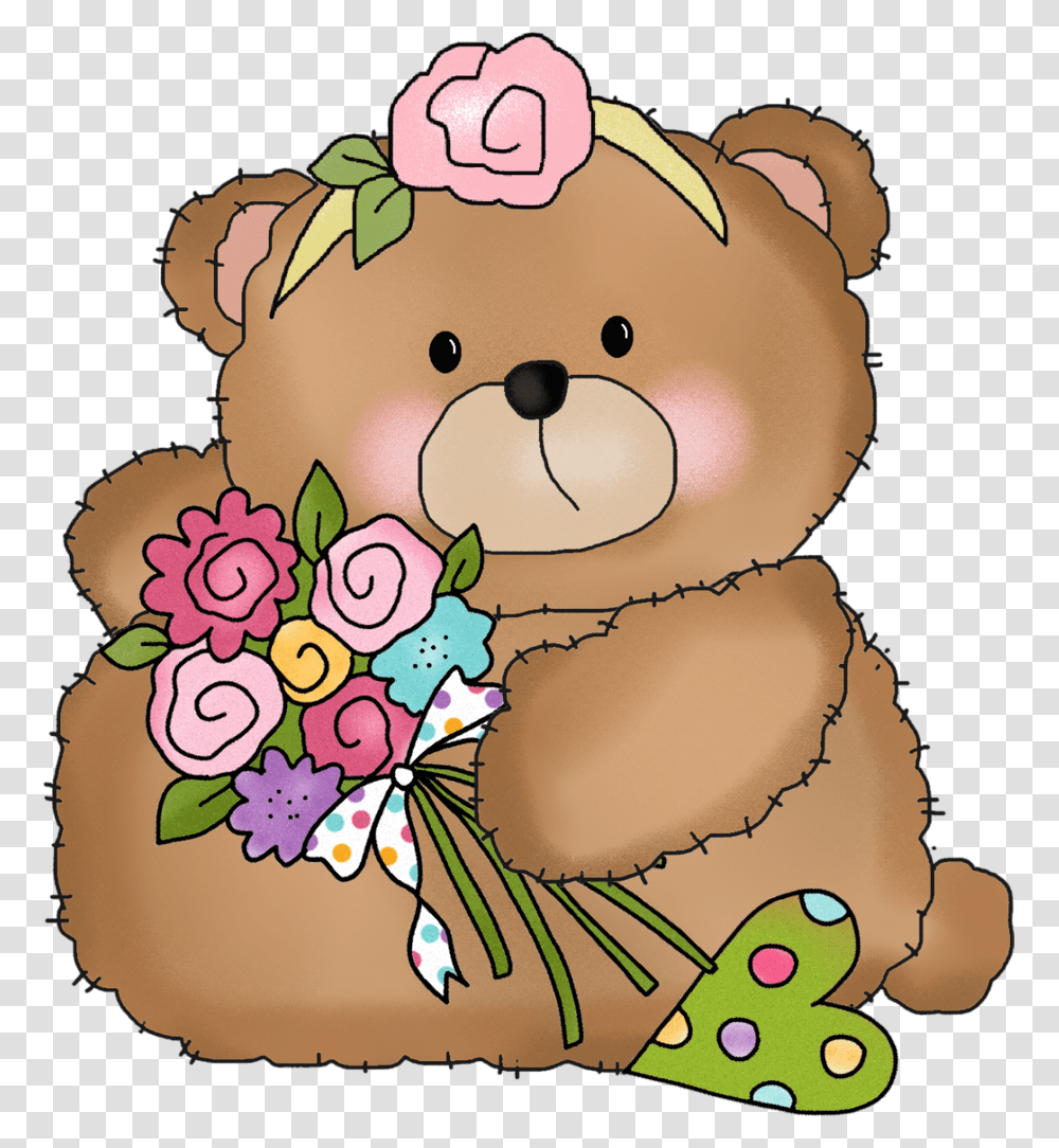 Clip Art Work Birthday Bear And Happy, Teddy Bear, Toy, Birthday Cake, Dessert Transparent Png