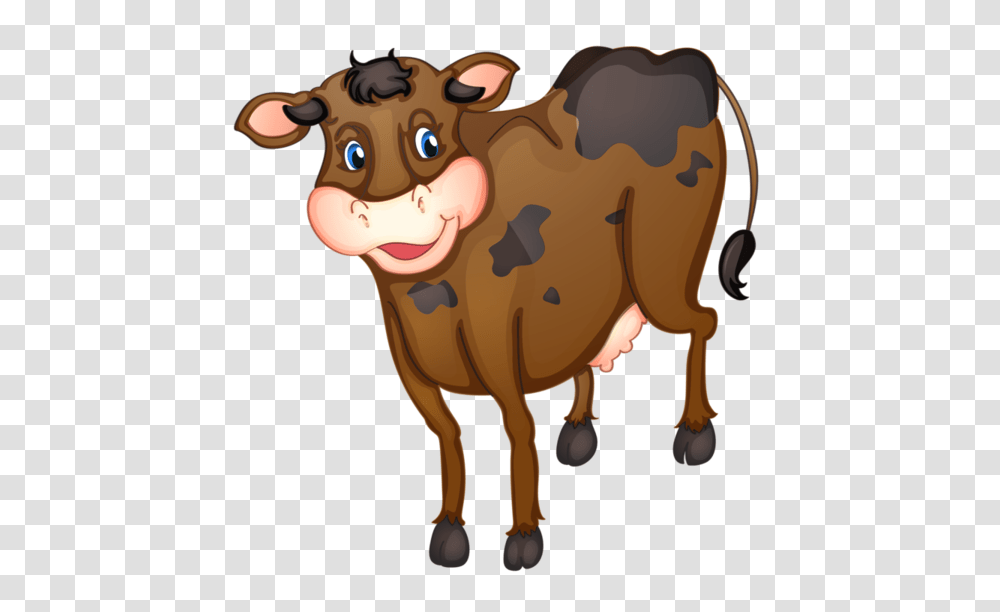Clip Arts Cow Animals And Farm, Cattle, Mammal, Calf, Dairy Cow Transparent Png