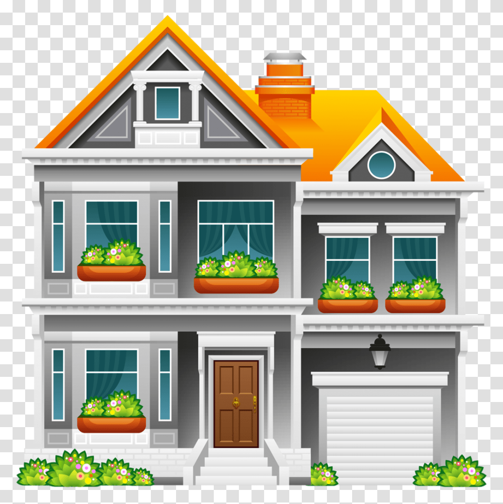 Clip Arts Houses Download, Housing, Building, Urban, Picture Window Transparent Png