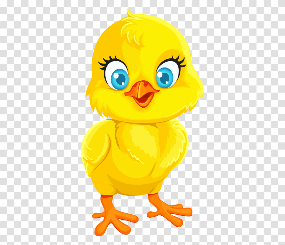 Clip Baby Chicken Cartoon, Animal, Toy, Bird, Fowl Transparent Png