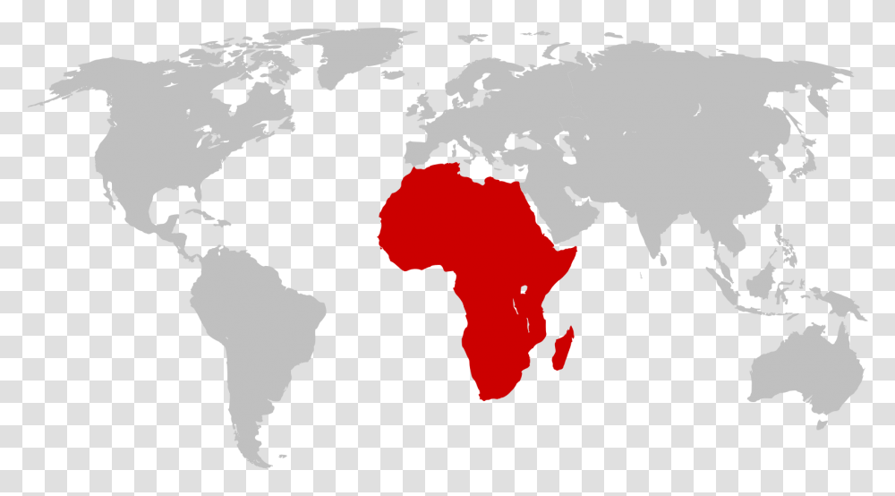 Clip Black And White Africa Svg Drawn World Map, Diagram, Atlas, Plot Transparent Png