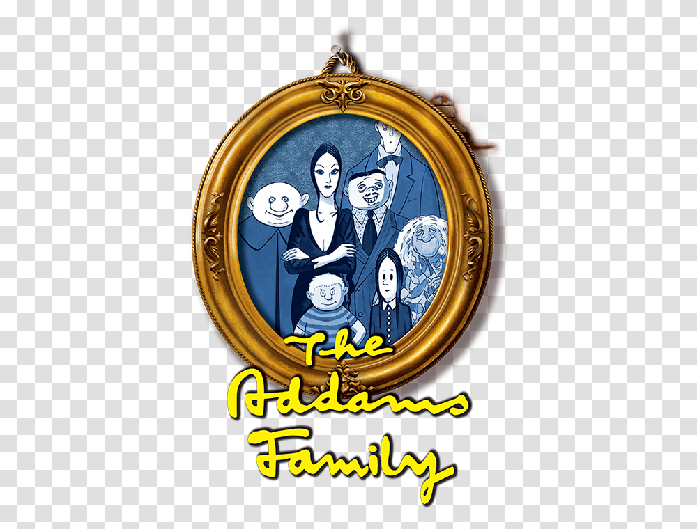 Clip Black And White Stock Addams Addams Family Musical Playbill, Poster, Advertisement, Clock Tower, Architecture Transparent Png