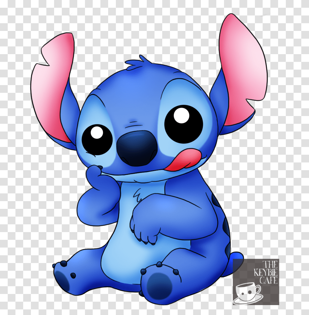 Clip Black And White The Keybie Cafe Lilo And Keybies Imagenes De Stitch, Toy, Animal, Plush, Mammal Transparent Png
