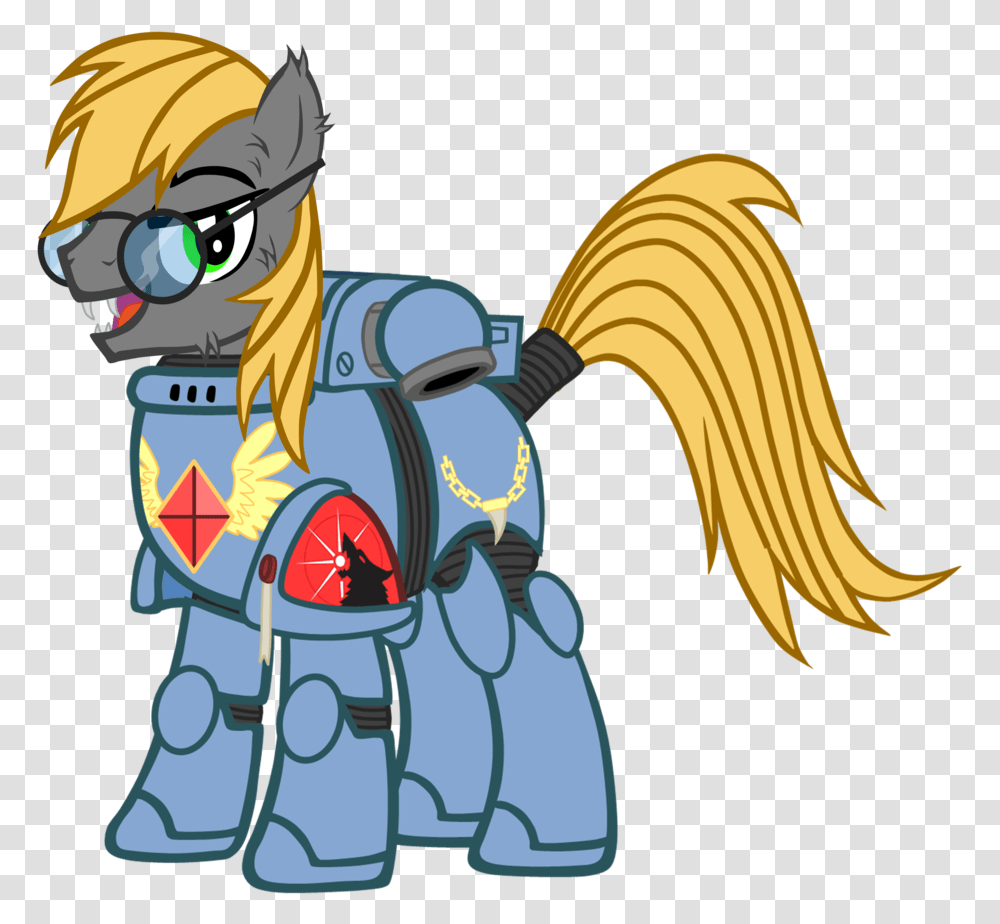 Clip Board Space Wolf By Theeditormlp Mlp Space Wolves, Helmet, Clothing, Apparel, Costume Transparent Png