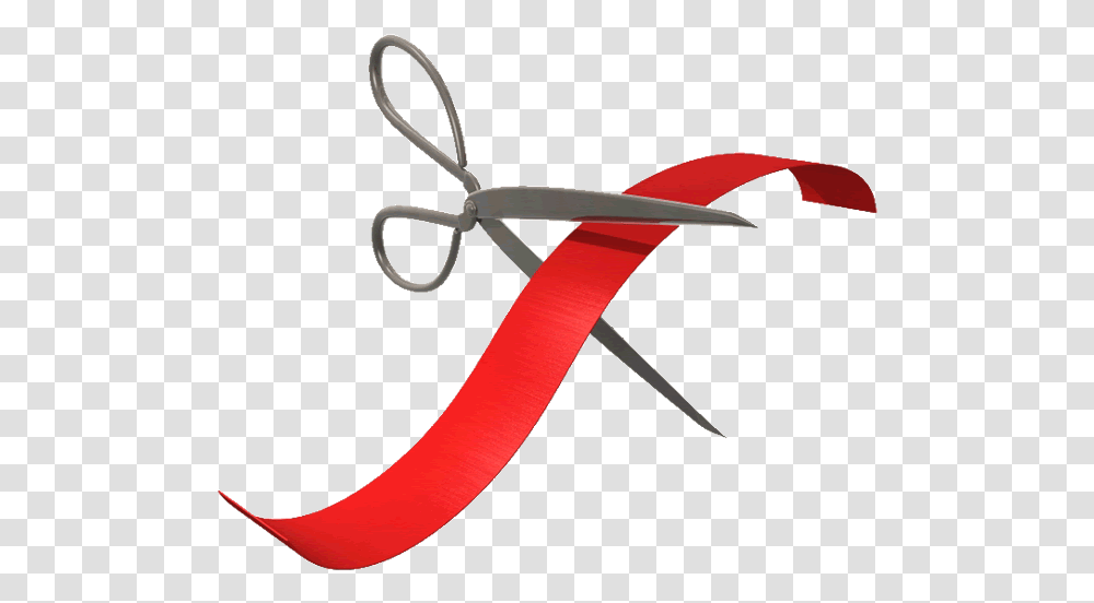 Clip Cut Ribbon Black And White Ribbon Cutting File, Scissors, Blade, Weapon, Strap Transparent Png